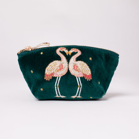 Elizabeth Scarlett Flamingo Coin Purse