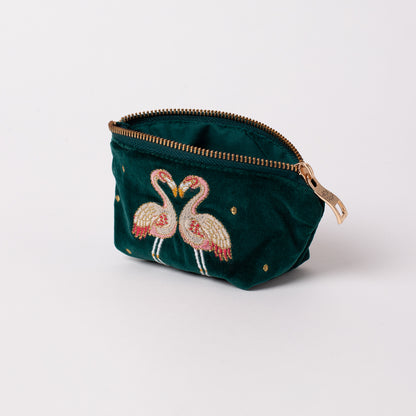 Elizabeth Scarlett Flamingo Coin Purse