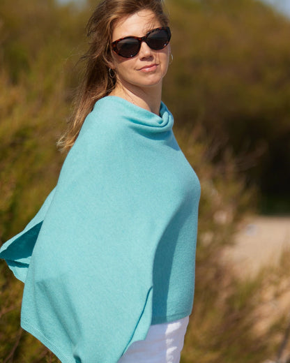 Cashmere Blend Poncho